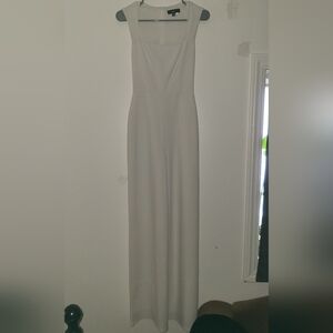 Lulu's Elegant White Jumpsuit
